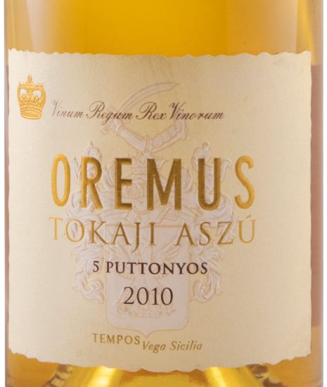 2010 Tokaji Oremus Aszú 5 Puttonyos branco 50cl
