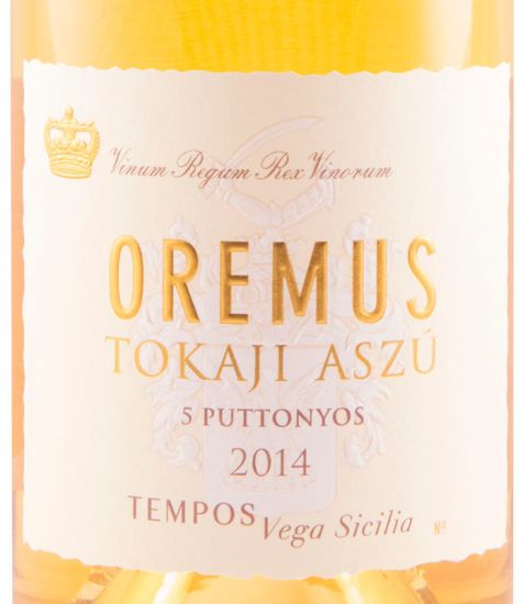 2014 Tokaji Oremus Aszú 5 Puttonyos branco 50cl
