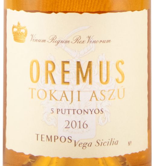 2016 Tokaji Oremus Aszú 5 Puttonyos branco 50cl