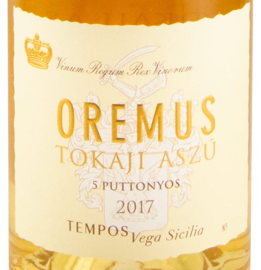 2017 Tokaji Oremus Aszú 5 Puttonyos branco 50cl