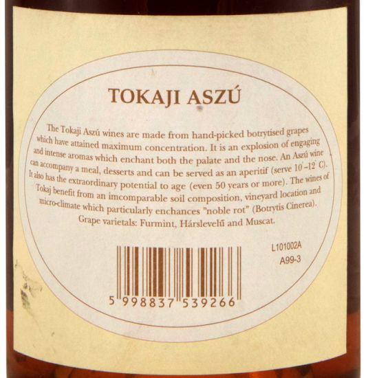 1999 Tokaji Château Imperial Tokaj Aszú 3 Puttonyos white 50cl
