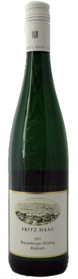 2011 Fritz Haag Brauneberger Juffer Kabinet Riesling branco