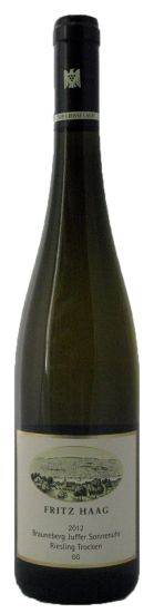 2012 Fritz Haag Brauneberg Juffer Sonnenuhr Trocken Riesling branco