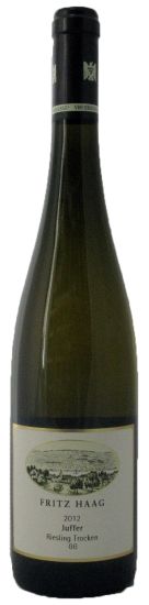 2012 Fritz Haag Brauneberger Juffer Riesling Trocken GG branco