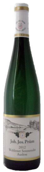 2012 Joh. Jos. Prüm Wehlener Auslese Sonnenhur Riesling branco