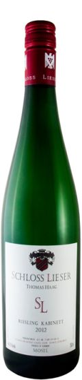 2012 Schloss Lieser Kabinett branco