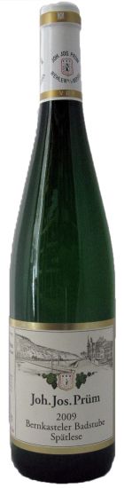 2009 Joh. Jos. Prüm Bernkasteler Badstube Riesling Spätlese branco