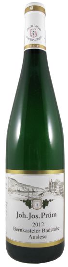 2012 Joh. Jos. Prüm Bernkasteler Badstube Auslese branco