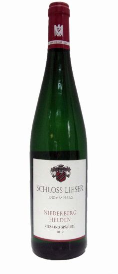 2012 Niederberg Schloss Lieser Helden Riesling Spätlese white