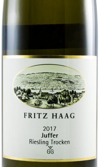 2017 Fritz Haag Brauneberger Juffer Trocken GG Riesling branco