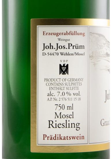 2017 Joh. Jos. Prüm Graacher Himmelreich Auslese GK white