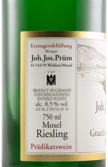 2018 Joh. Jos. Prüm Graacher Himmelreich Spätlese branco
