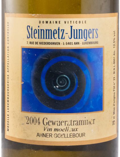 2004 Steinmetz-Jungers Gewuerztraminer branco