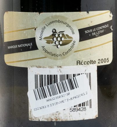 2005 Steinmetz-Jungers Gewuerztraminer branco