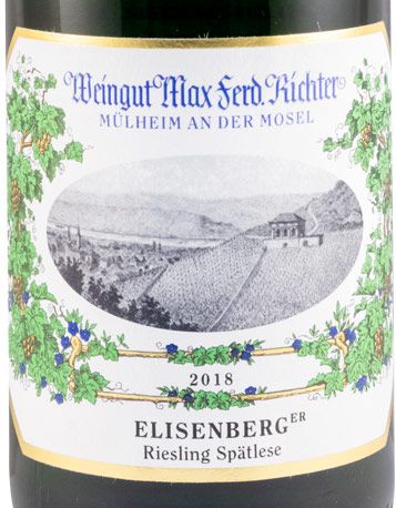 2018 Max Ferd. Richter Veldenzer Elisenberg Riesling Spätlese branco