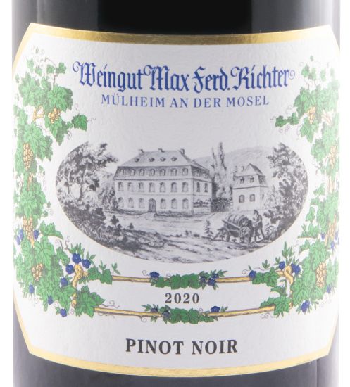 2020 Max Ferd. Richter Spätburgunder Pinot Noir tinto (rótulo danificado)