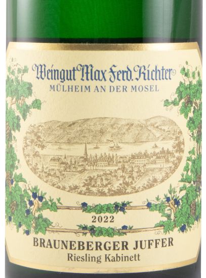 2022 Max Ferd. Richter Brauneberger Juffer Riesling Kabinett branco