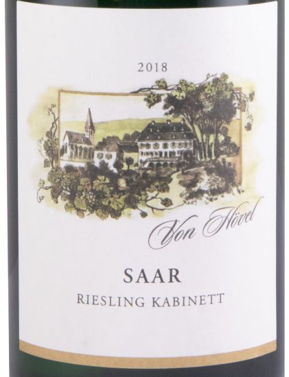 2018 Von Hövel Saar Riesling Kabinett branco