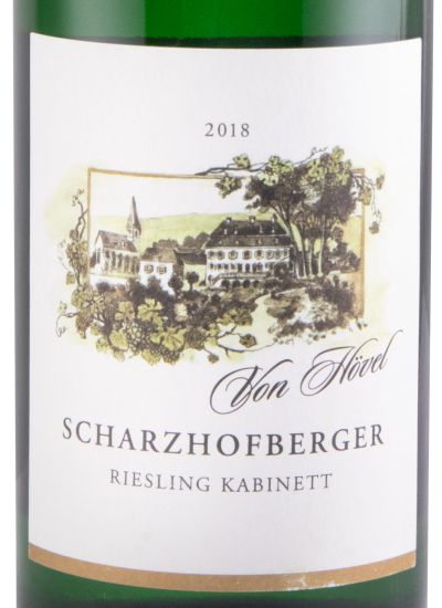 2018 Von Hövel Scharzhofberger Riesling Kabinett branco