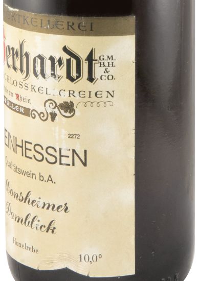 1982 Niersteiner Schloss Kellereien branco 70cl