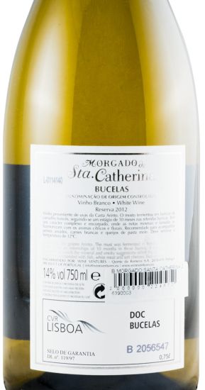 2012 Morgado de Sta. Catherina Reserva white