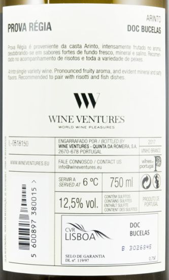 2017 Prova Régia Arinto branco
