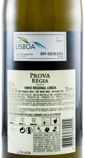 2018 Prova Régia Arinto white