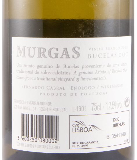 2018 Murgas white