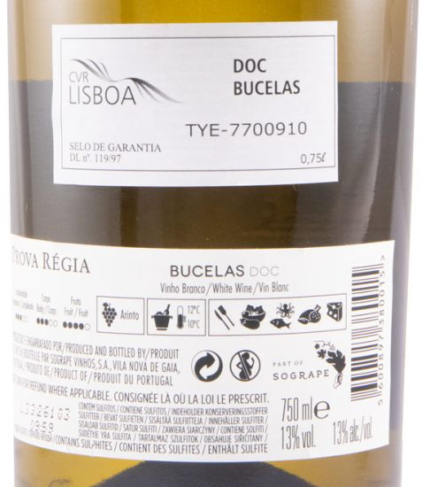 2022 Prova Régia Arinto white