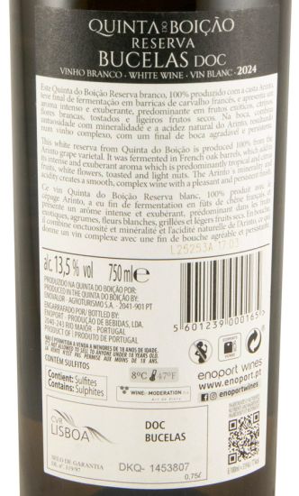 2024 Quinta do Boição Arinto Reserva branco