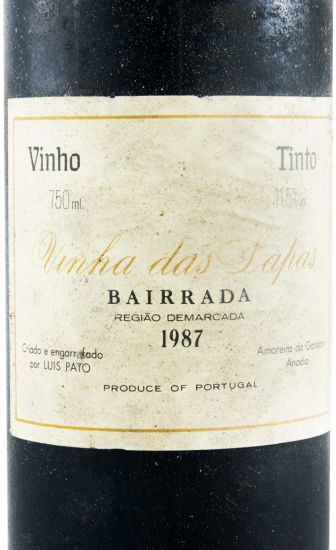 1987 Luis Pato Vinha das Lapas red