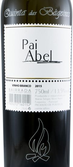 2015 Quinta das Bágeiras Pai Abel white