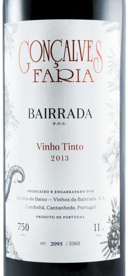 2013 Gonçalves Faria red