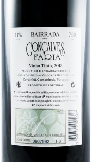 2013 Gonçalves Faria red