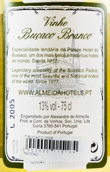 2005 Buçaco Reservado branco