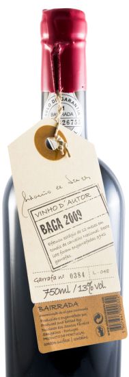 2009 Sidónio de Sousa Vinho D'Autor red
