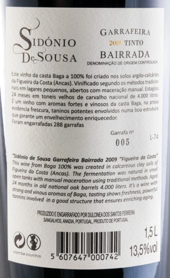 2009 Sidónio de Sousa red 1.5L