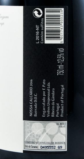 2016 Filipa Pato Nossa Calcário red