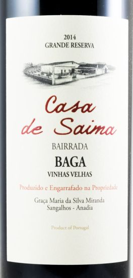2014 Casa de Saima Baga da Corga Reserva red