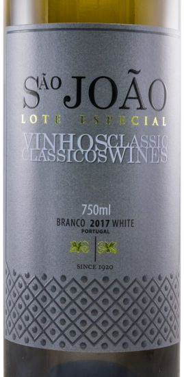 2017 Caves São João Lote Especial branco