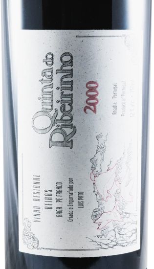 2000 Luís Pato Quinta do Ribeirinho Pé Franco tinto