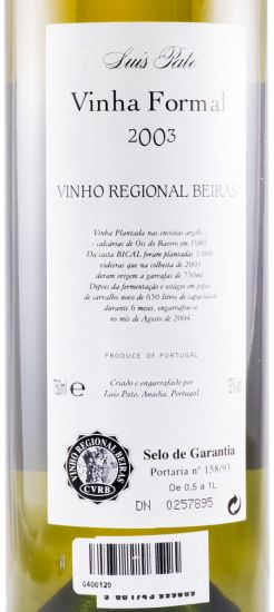 2003 Luís Pato Vinha Formal branco