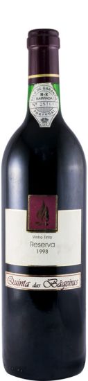1998 Quinta das Bágeiras Reserva tinto