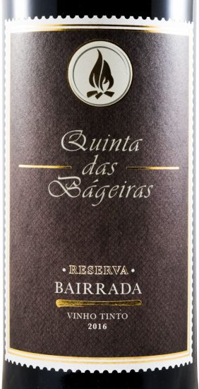2016 Quinta das Bágeiras Reserva red