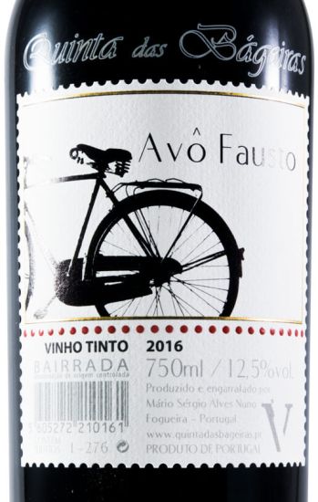 2016 Quinta das Bágeiras Avô Fausto red