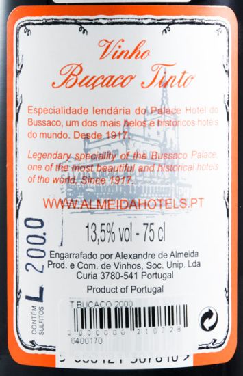 2000 Buçaco Reservado red