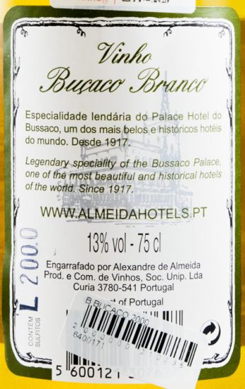2000 Buçaco Reservado branco