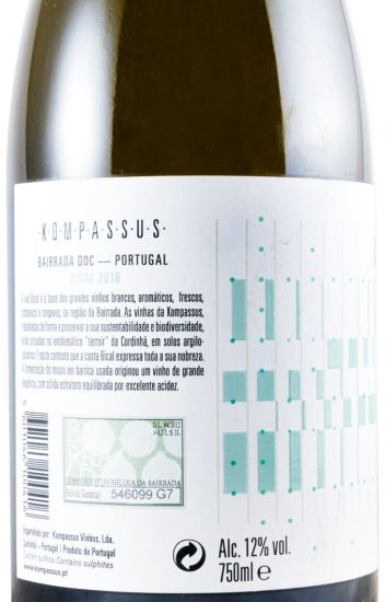 2016 Kompassus Bical Reserva white