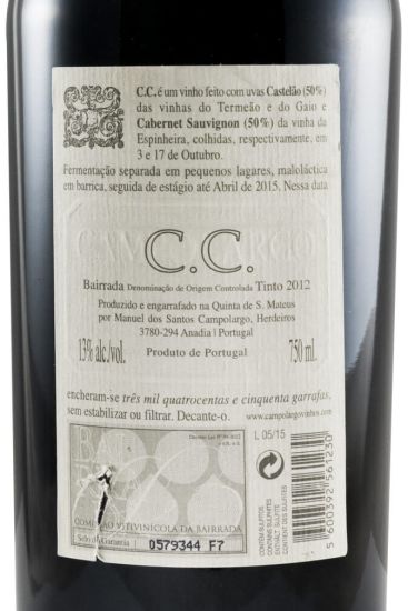 2012 Campolargo C.C. red