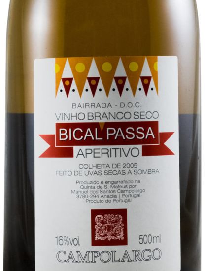 2005 Campolargo Bical Passa branco 50cl